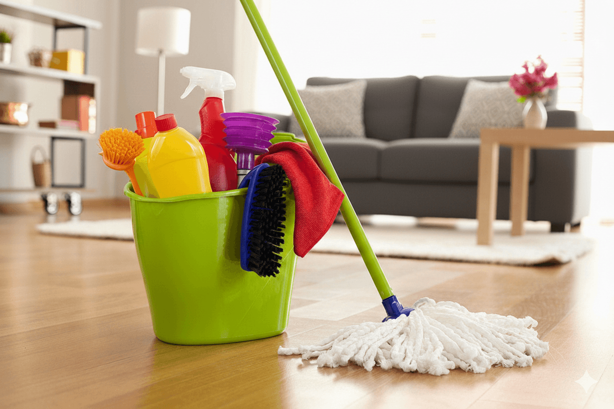 Curățenie generală de primăvară: listă completă pe camere